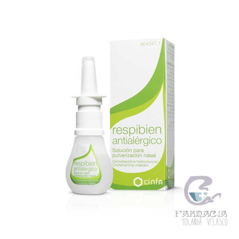 Respibien Antialergico 0,5 mg/ml + 0,5 mg/ml Nebulizador Nasal 15 ml