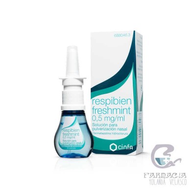 Respibien Freshmint 0.5 mg/ml Nebulizador Nasal 15 ml