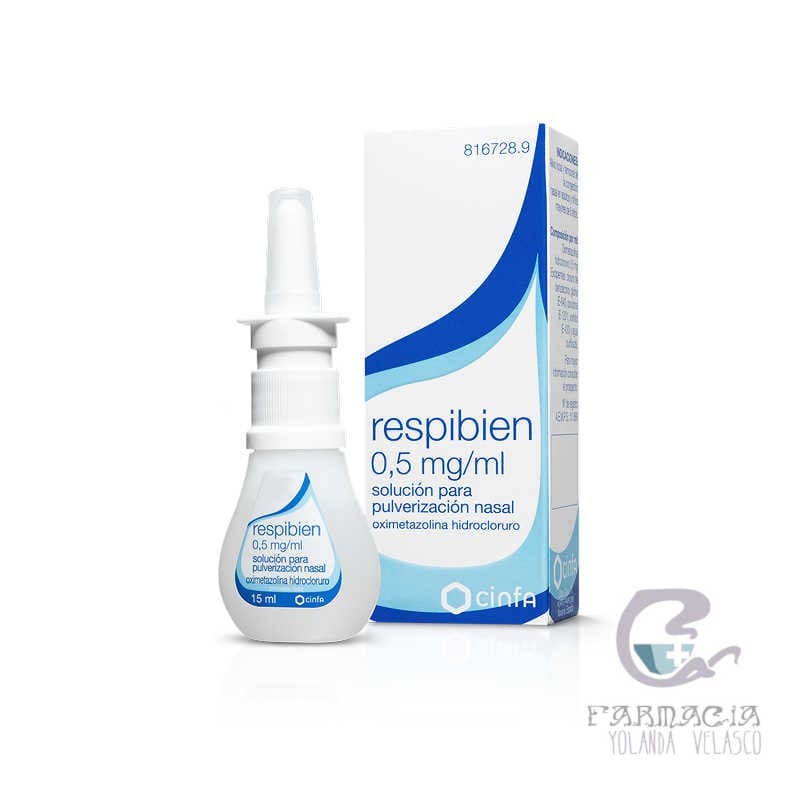 Respibien 0.5 mg/ml Nebulizador Nasal 15 ml
