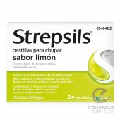 Strepsils 24 Pastillas Para Chupar Limón
