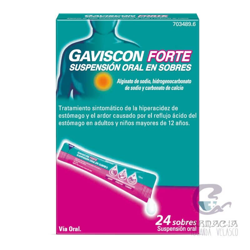 Gaviscon Forte 24 Sobres Suspensión Oral 10 ml