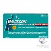 Gaviscon 24 Comprimidos Masticables Fresa