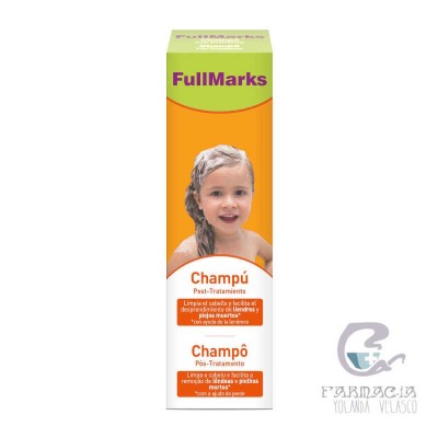 Fullmarks Champú Post Tratamiento Pediculicida 150 ml