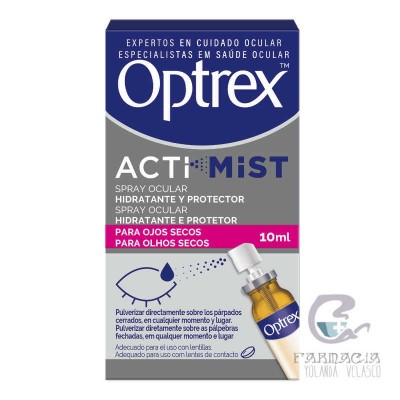 Optrex Actimist 2 en 1 Spray Ocular Ojos Secos e Irritados