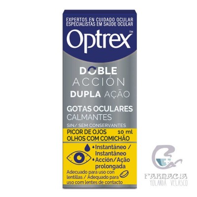 Optrex Doble Acción Picor de Ojos 10 ml