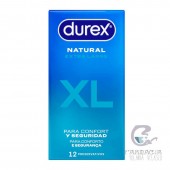 Durex Natural XL Preservativos 12 u