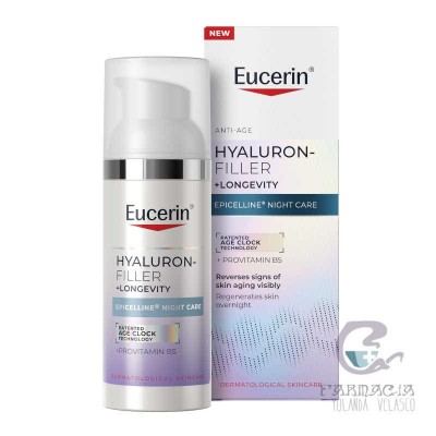 Eucerin Hyaluron Filler Longevity Crema de Noche 50 ml