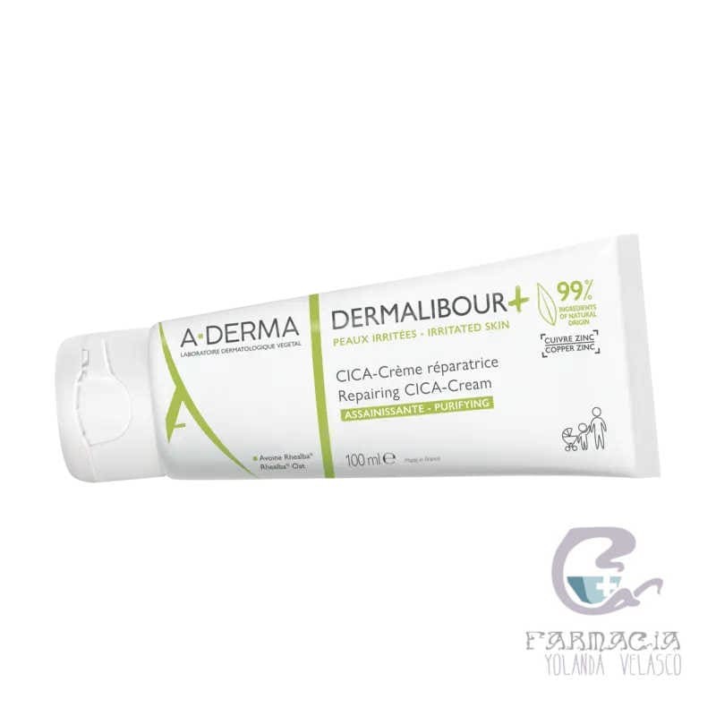 A-Derma Dermalibour+ Barrier Crema Aislante 1 Envase 100 ml