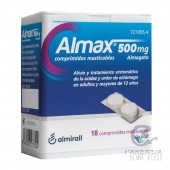 Almax 500 mg 18 Comprimidos Masticables