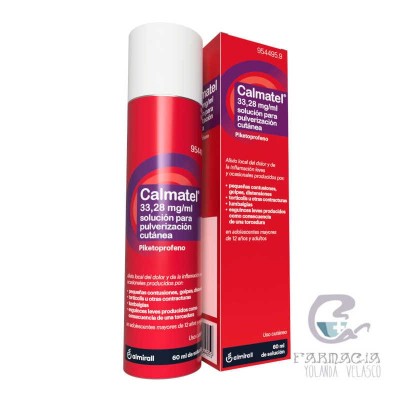 Calmatel 33.28 mg/ml Aerosol Tópico 100 ml
