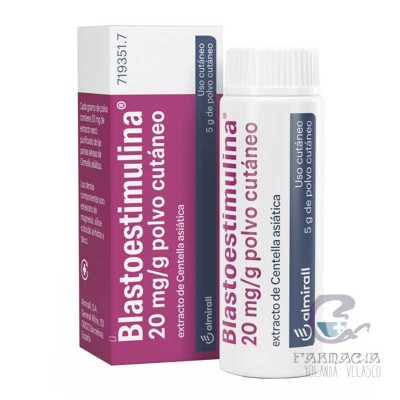 Blastoestimulina 20 mg/g Polvo Tópico 5 gr