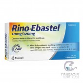 Rino Ebastel 10/120 mg 7 Cápsulas