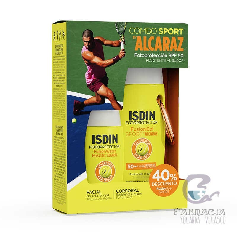 Isdin Combo Sport By Alcaraz Fusion Gel + Fusion Water Magic