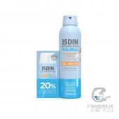 Isdin Pack Spray Transparente Pediatrics 250 ml + Fusion Water Pediatrics 50 ml