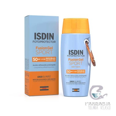 Fotoprotector Isdin SPF-50+ Fusión Gel Body 100 ml