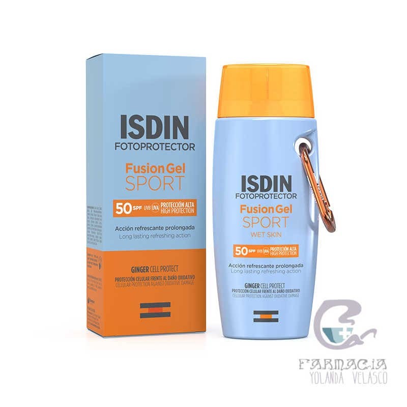 Fotoprotector Isdin SPF-50+ Fusión Gel Body 100 ml