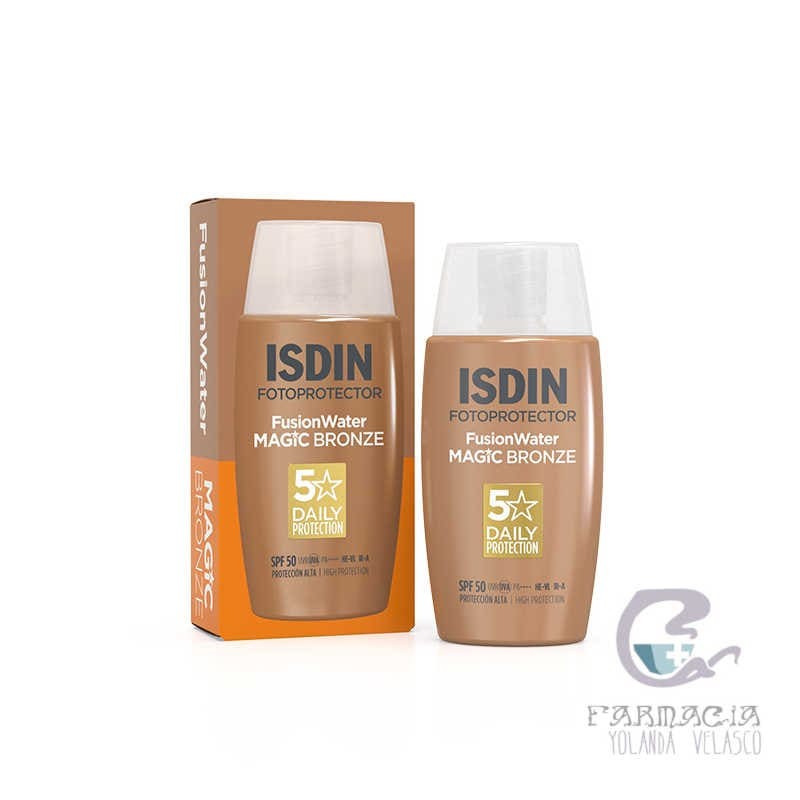Fotoprotector Isdin SPF50 Fusion Water Color 50 ml Bronze