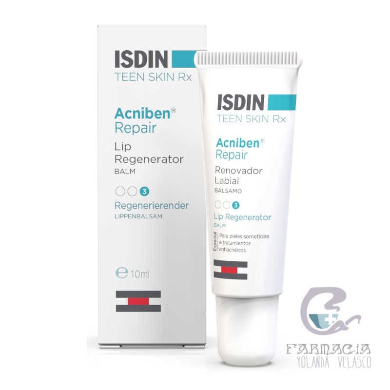 Acniben Repair Bálsamo Labios Isdin Teen Skin Rx 10 ml