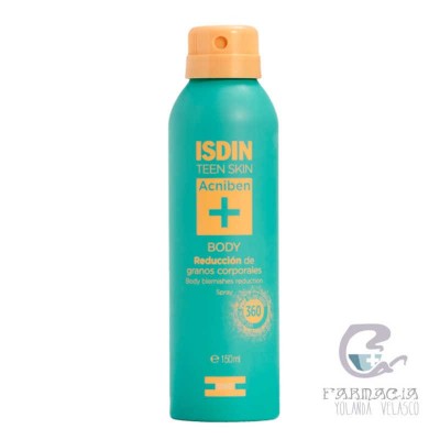 Isdin Teen Skin Acniben Body Reducción Granos Spray 150 ml