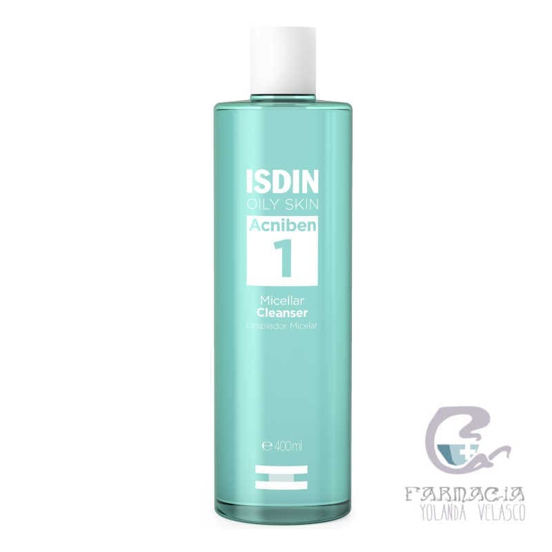 Isdin Acniben Oily Skin Micellar Cleanser 400 ml