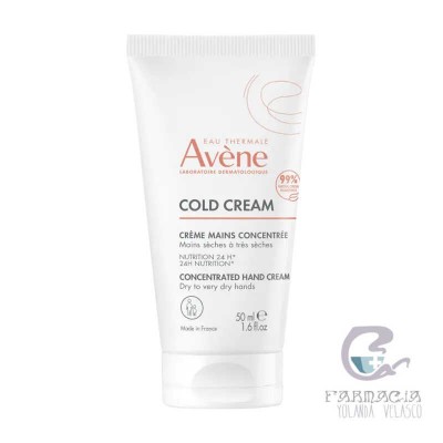 Avene Cold Cream Crema de Manos Concentrada 50 ml