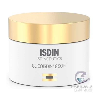 GlicoIsdin 8% Glicolico Crema Facial Antiedad 50 ml