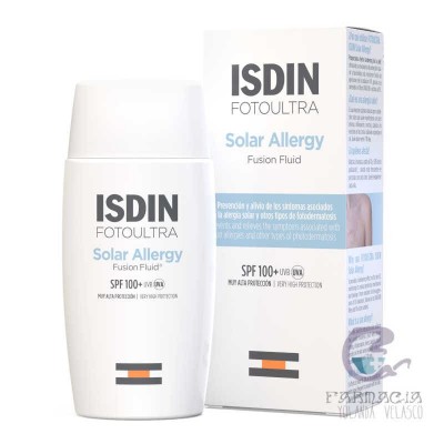 Fotoultra Isdin Solar Allergy Fusion Fluid SPF100 50 ml