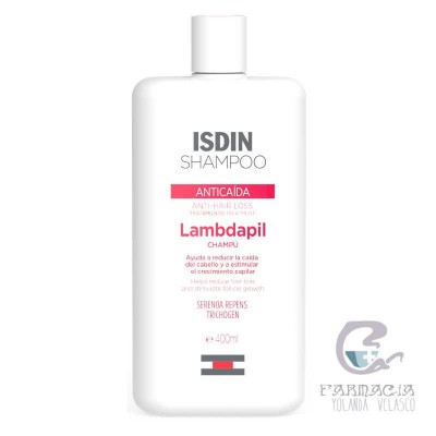 Isdin Shampoo Anticaída Lambdapil 400 ml