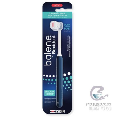 Balene By Bexident Cepillo Dental Adulto Medio Color Azul