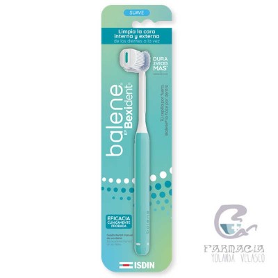 Balene By Bexident Cepillo Dental Adulto Suave Color Aguamarina