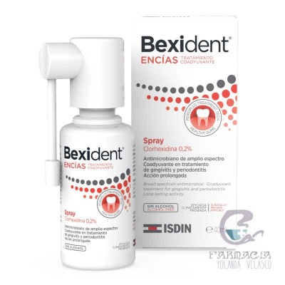 Bexident Encías Spray Clorhexidrina 0,2% Tratamiento 40 ml