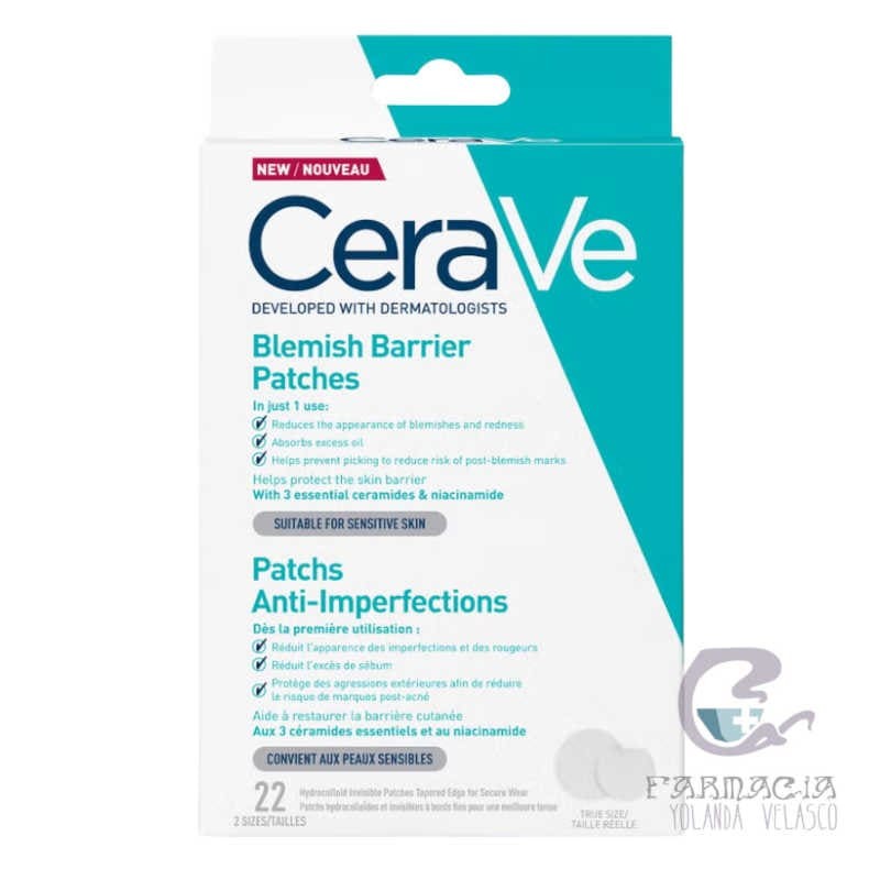Cerave Parches Control Imperfecciones 22 Unidades