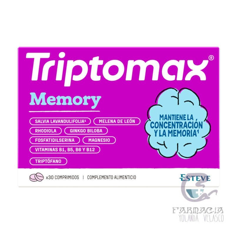 Triptomax Memory 30 Comprimidos