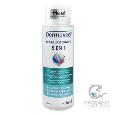 Heel Dermaveel Agua Micelar 5 en 1 220 ml