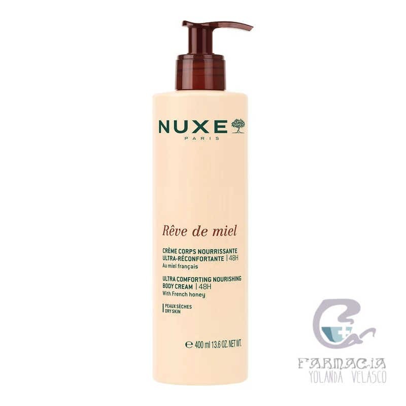 Nuxe Reve de Miel Crema Corporal Nutritiva Ultra Reconfortante 48h 400 ml