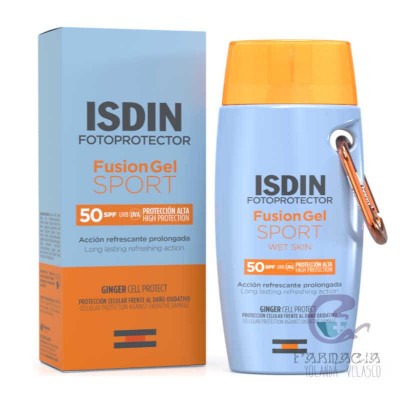 Fotoprotector Isdin SPF-50+ Fusión Gel Body 100 ml
