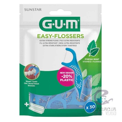 Gum Easy Flossers 30 Unidades