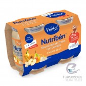 Nutriben Potitos Macedonia de Frutas con Cereales 2 Envases 190 gr