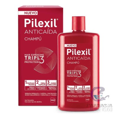 Pilexil Anticaída Champú Triple Protección 450 ml