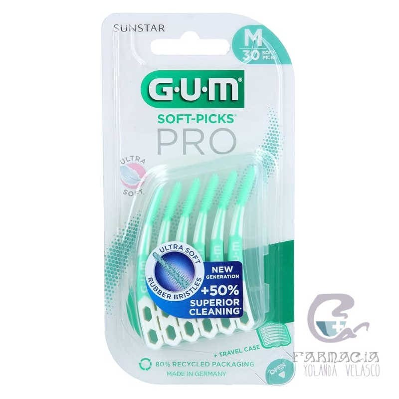 Gum Soft Picks Pro M 30 Unidades