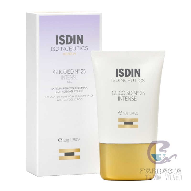 GlicoIsdin Gel Facial Antiedad 25% Glicólico 50 ml