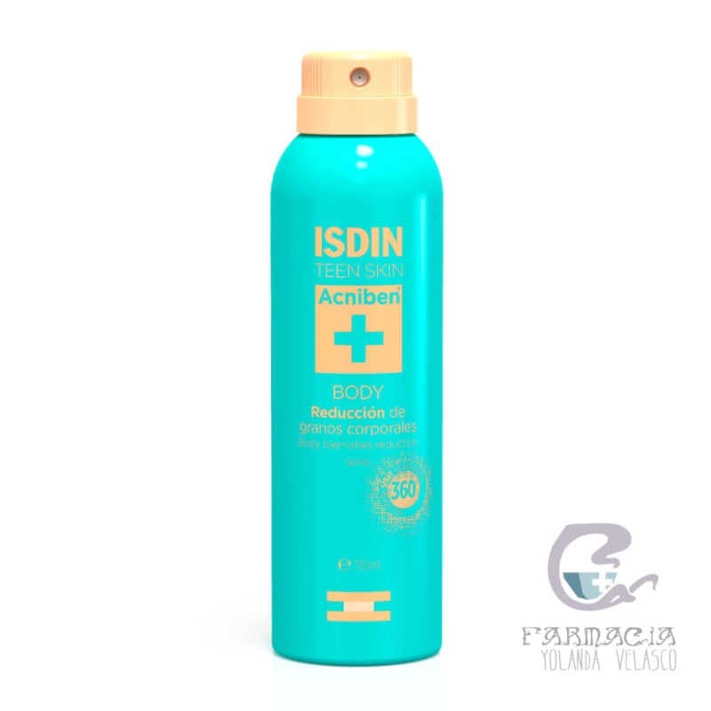 Isdin Teen Skin Acniben Body Reducción Granos Spray 150 ml