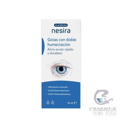 Acofarma Nesira Gotas con Doble Humectación AH 10 ml